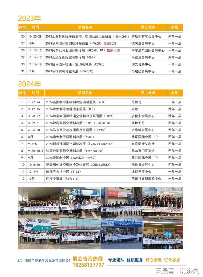 2023 年西班牙国际空调制冷、暖通及泵阀、卫浴管件展览会Kaiyun 开云体育(图2)