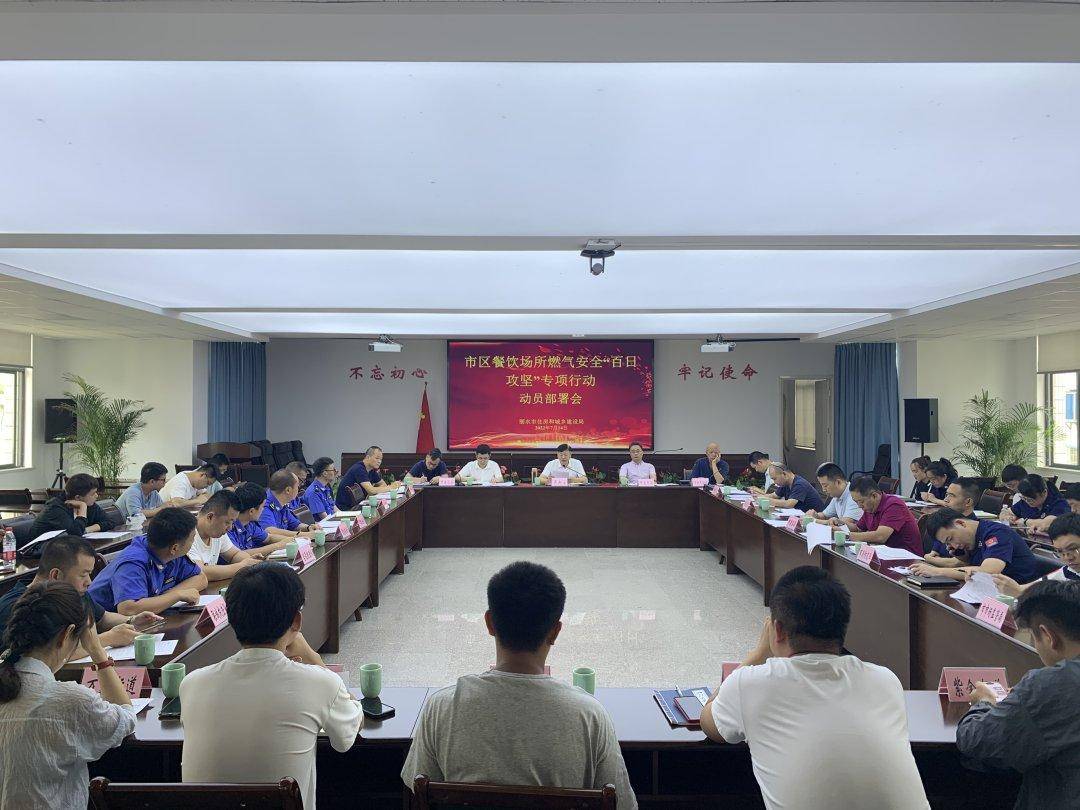 防范未“燃”！市区餐饮场所燃气安全“百日开云体育 开云官网攻坚”专项行动全面启动(图1)